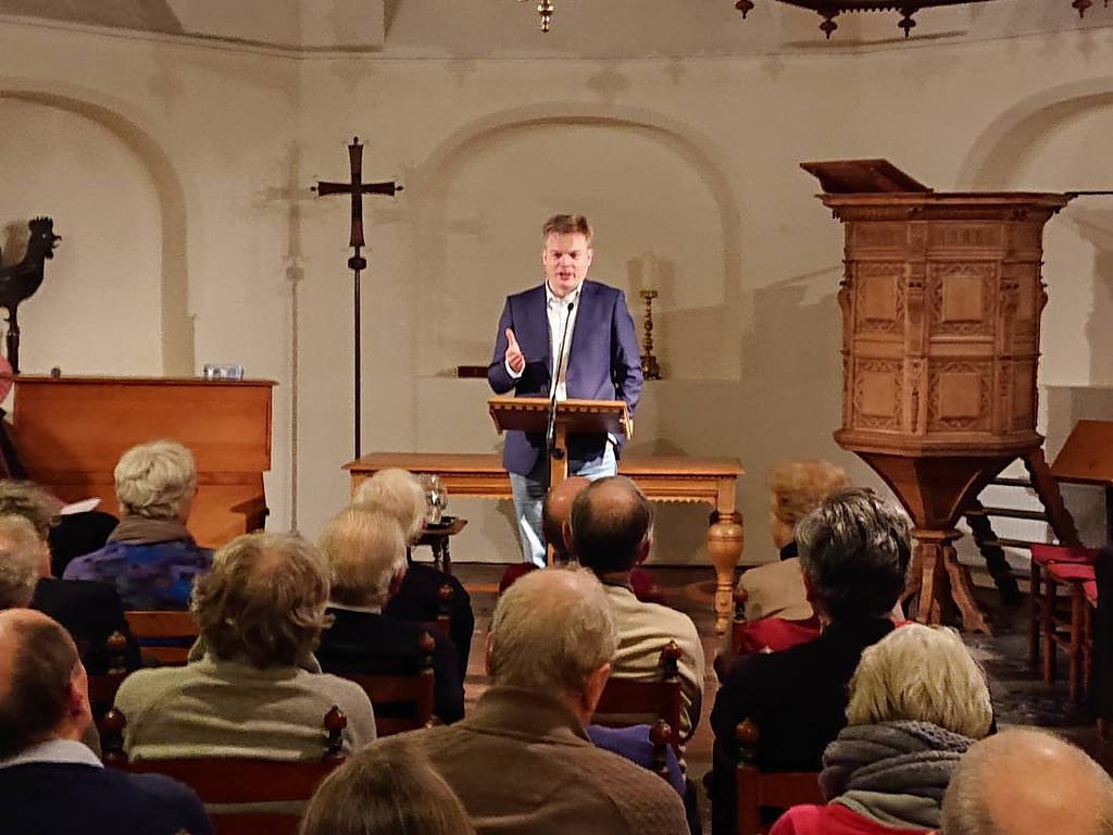 Pieter Omtzigt in Jansbeek Ekklesia