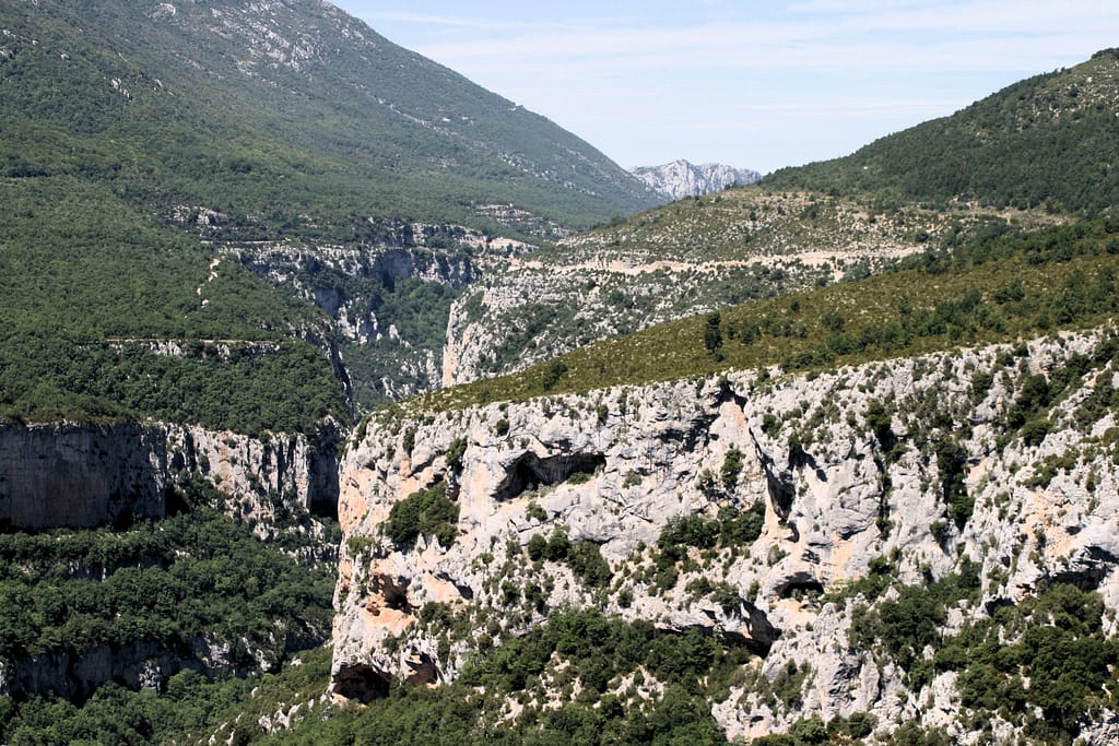 GDV 14_3 Cliff A cliff Gorge du Verdon France